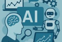 Ilustrasi perkembangan teknologi digital dan transformasi digital di Indonesia